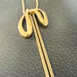 Elegant Gold Loop Pendant Necklace - Monet Jewelry